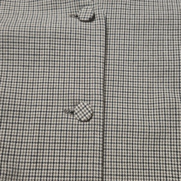 Abercrombie & Fitch Houndstooth Vest in Brown and Black - Picture 5 of 16